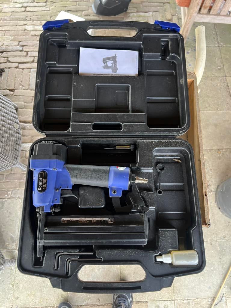 Elektra beckum spijkerpistool op lucht nieuw, Ophalen of Verzenden, Zo goed als nieuw
