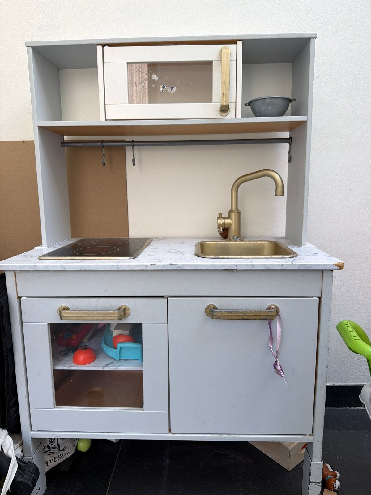 IKEA Duktig Speelkeuken met Gouden Details, Ophalen, Gebruikt, Hout, Speelkeuken