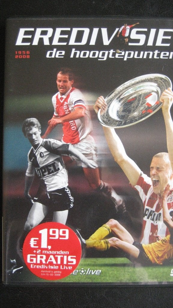DVD met de eredivisie hoogtepunten van 1956-2008, Ophalen of Verzenden, Nieuw, Overige binnenlandse clubs, Overige typen
