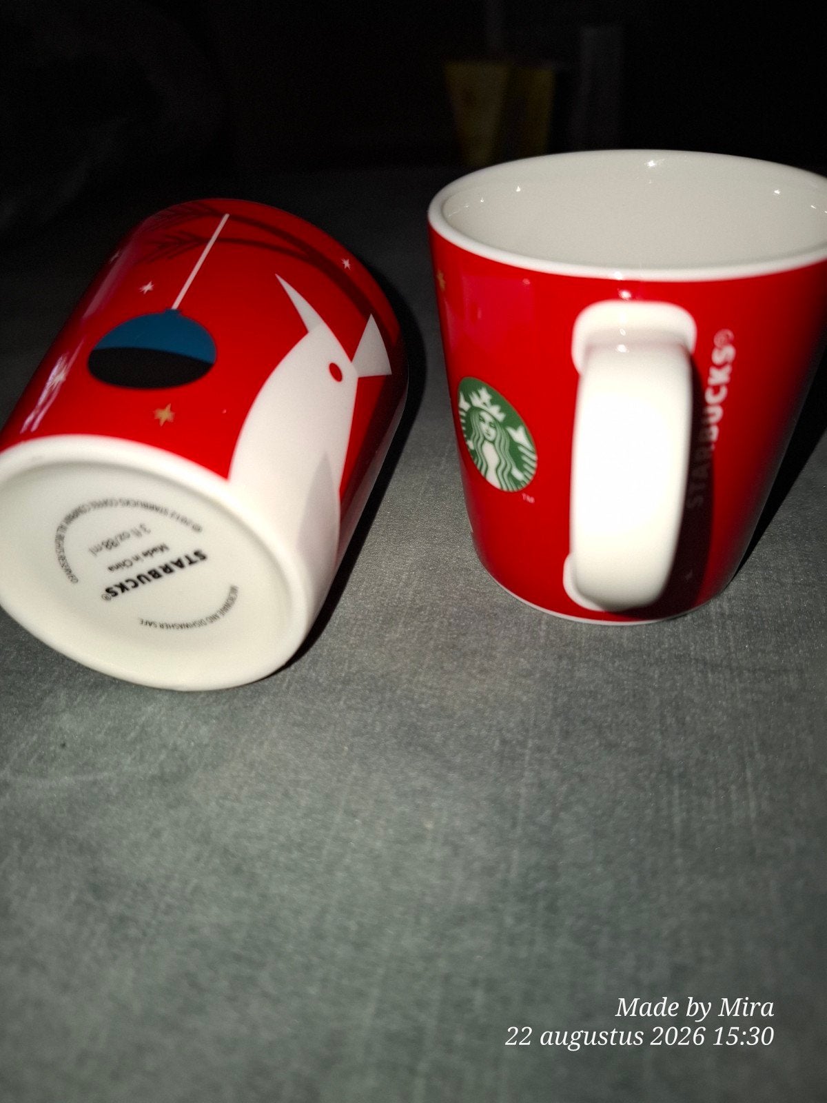 servies van Starbucks, Ophalen of Verzenden, Overige stijlen, Kop(pen) en/of Schotel(s)