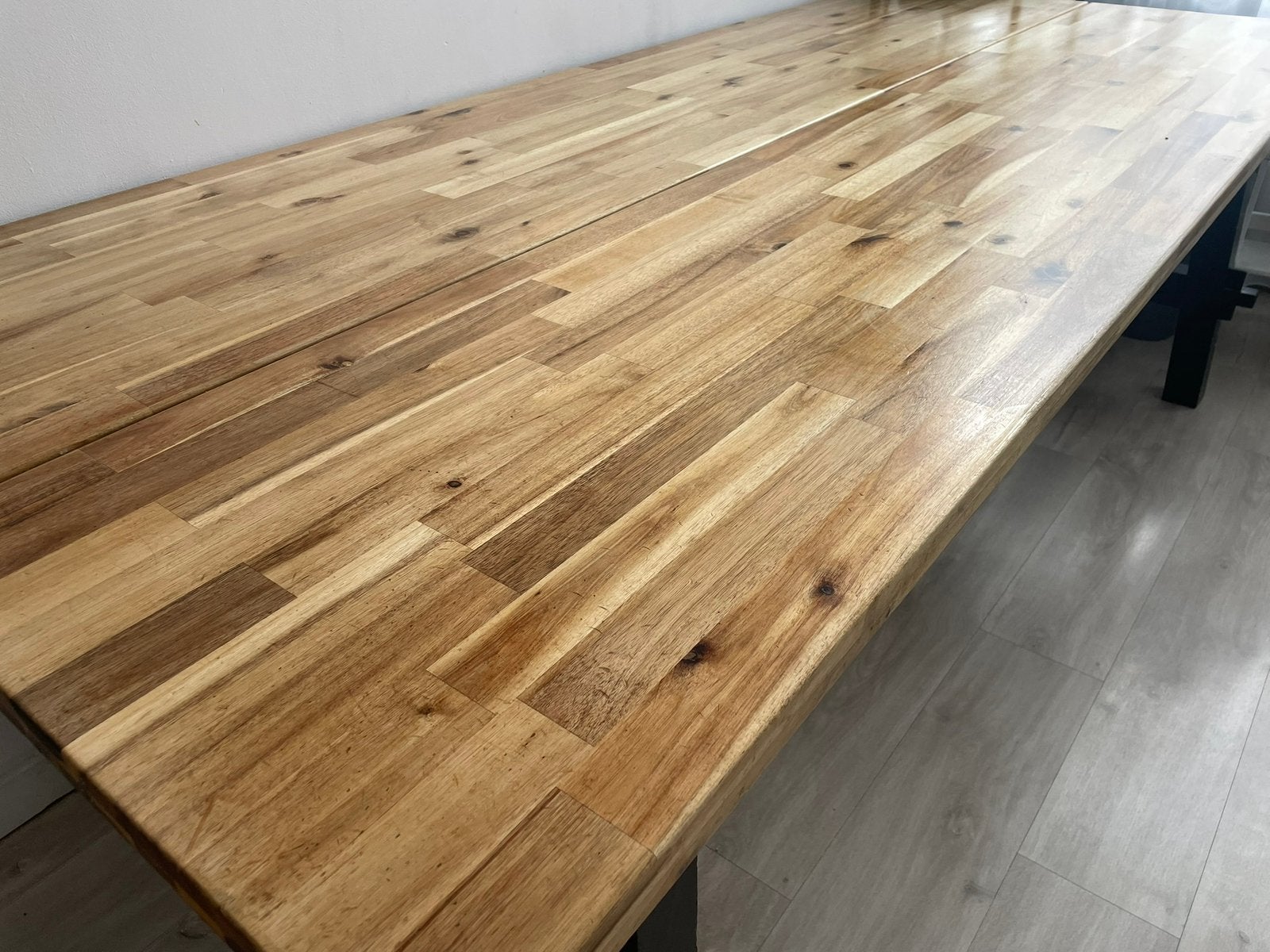 Skogsta eettafel 235x100, Ophalen, 100 tot 150 cm, 50 tot 100 cm, Zo goed als nieuw
