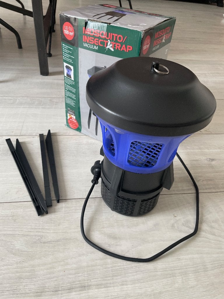 Nieuwe Insectenlamp / Muggenlamp met Ventilator, Ophalen of Verzenden, Nieuw, Ongediertebestrijding