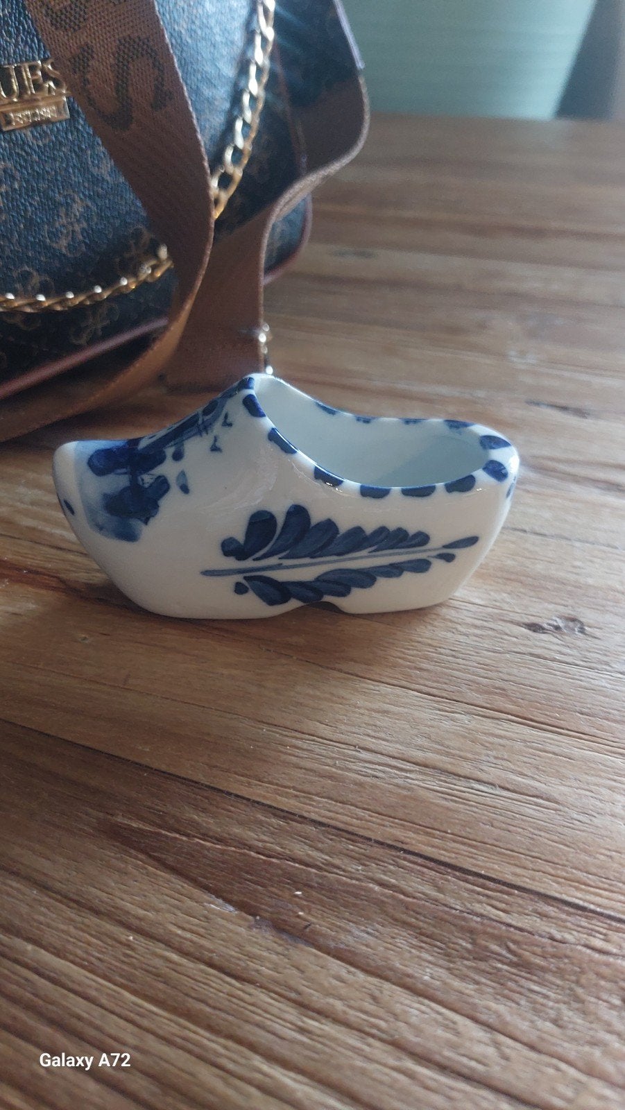 Delfts Blauw klompje - Decoratief miniatuur, Antiek en Kunst, Ophalen of Verzenden