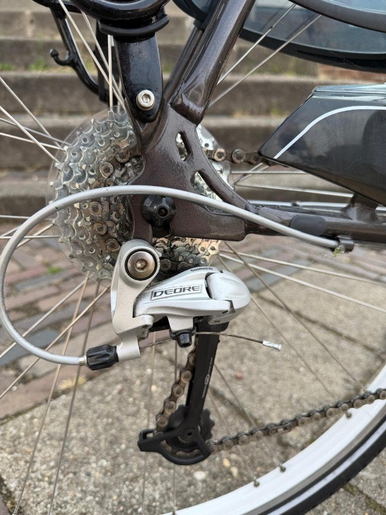 Gazelle Fuente Xtra H61 z.g.a.n., Velgrem, Versnellingen, Ophalen of Verzenden, Zo goed als nieuw