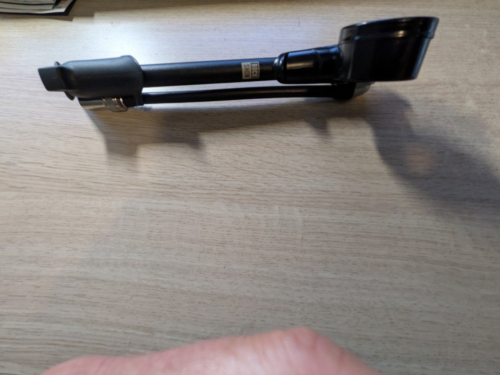 RockShox Schokdemperpomp met drukmeter, Fietsen en Brommers, Ophalen of Verzenden, Drukmeter, Nieuw