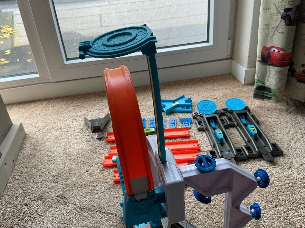 Hotweels, Kinderen en Baby's, Speelgoed | Racebanen, Ophalen, Hot Wheels, Racebaan, Gebruikt