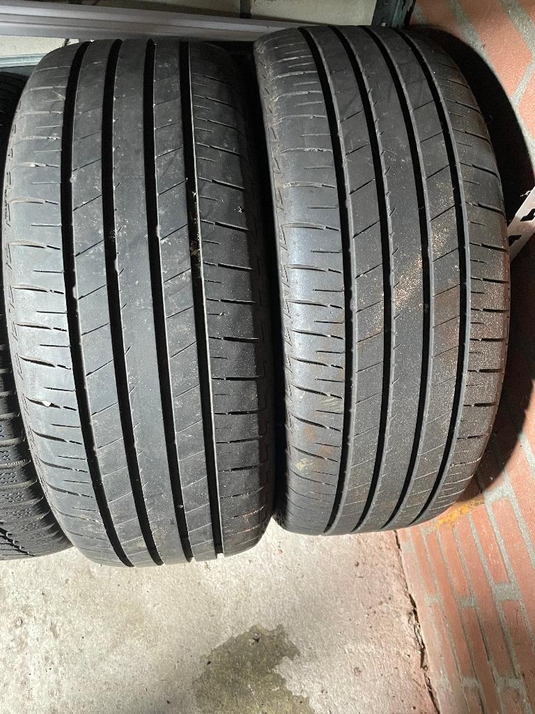4xBridgestone Turanza 225/45R19 zomerbanden/goede staat/5 mm, Gebruikt, Band(en), Personenwagen, Ophalen