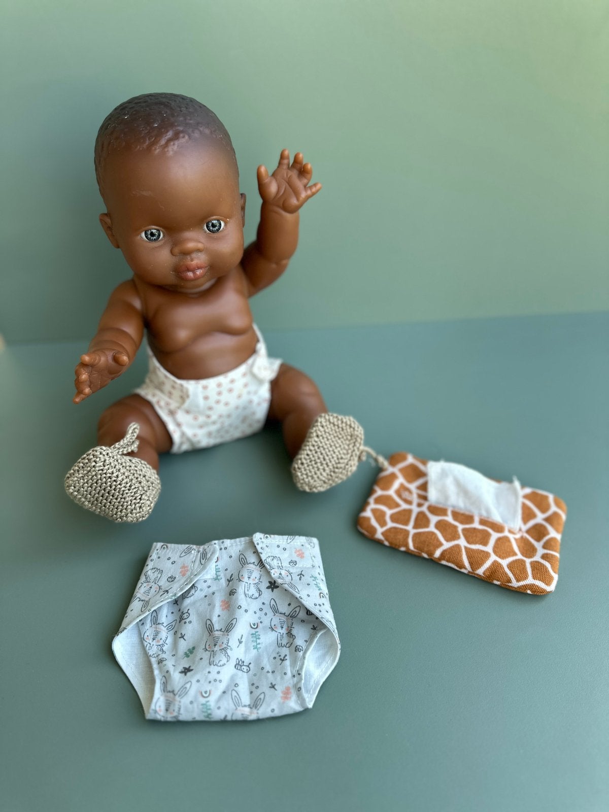 Paola Reina pop met accessoires, Ophalen of Verzenden, Zo goed als nieuw, Babypop