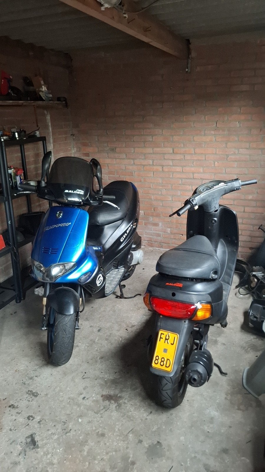 gilera runner brom zonder wok + hexagon 125 blok, Ophalen, Gebruikt, Maximaal 45 km/u, 125 cc