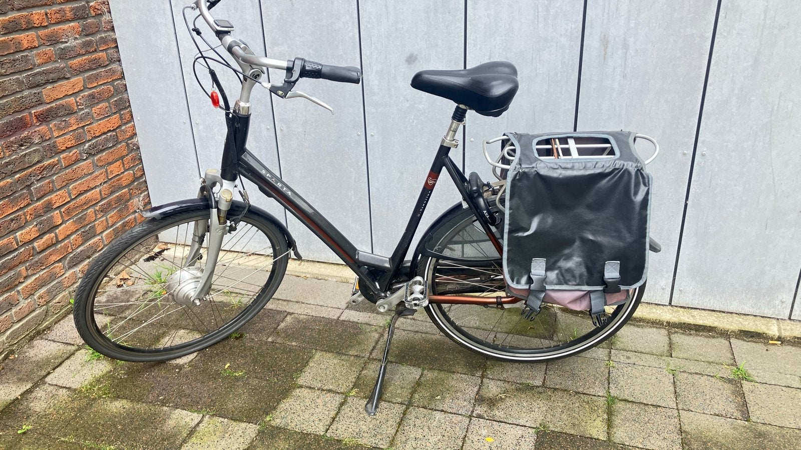Gebruikte dames fiets, Fietsen en Brommers, Fietsen | Dames | Damesfietsen, Velgrem, Ophalen, Overige merken, 53 tot 56 cm
