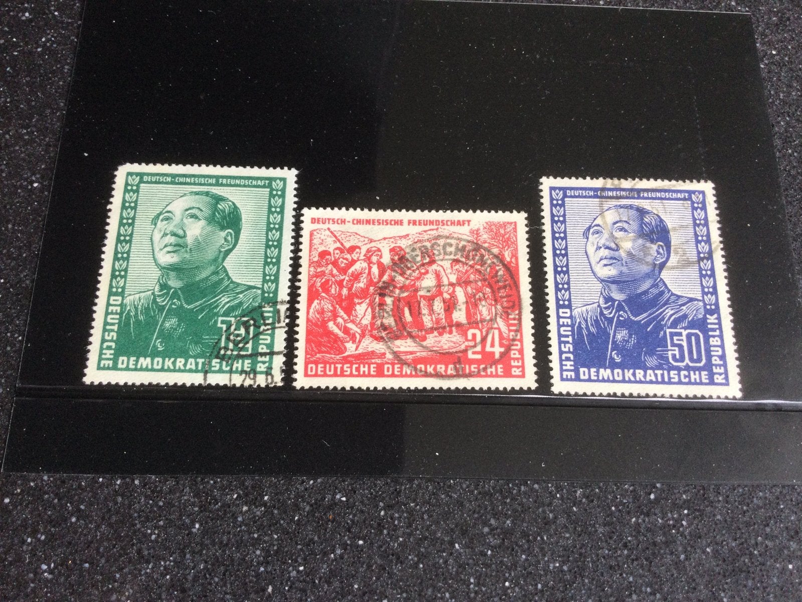 DDR Michel 286/288 gestempeld, Ophalen of Verzenden, DDR