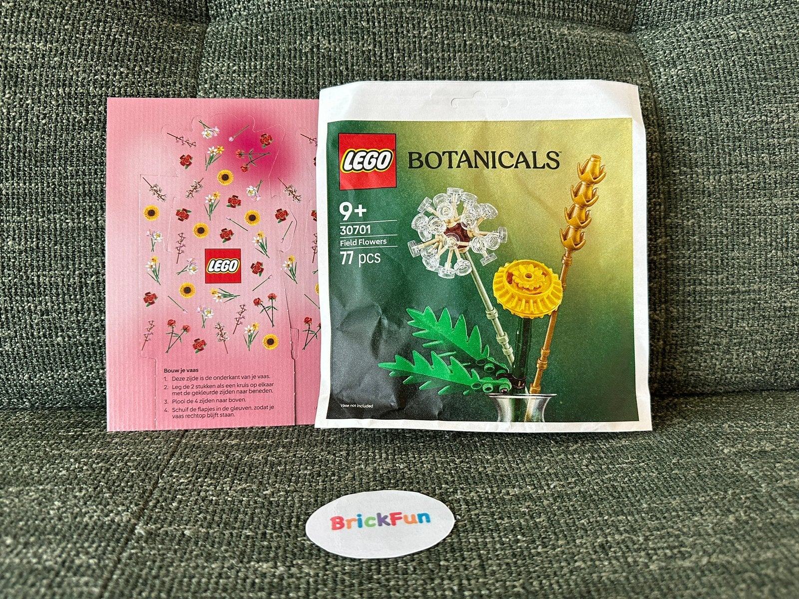 Lego 30701 botenicals field flowers inclusief vaas., Ophalen of Verzenden, Nieuw