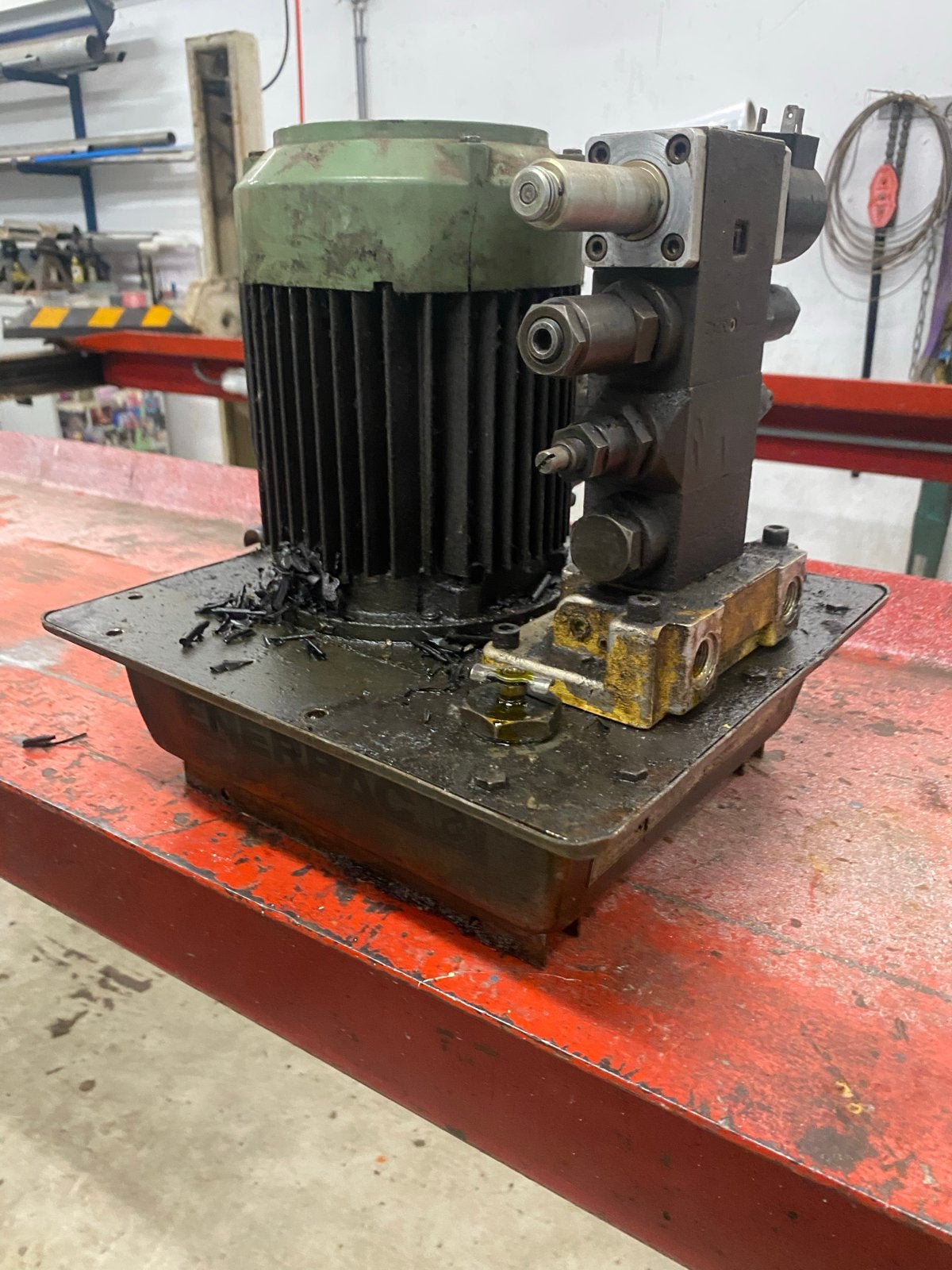 Enerpac Hydrauliek aggregaat - 1 PK, 350 Bar, Doe-het-zelf en Verbouw, Ophalen of Verzenden