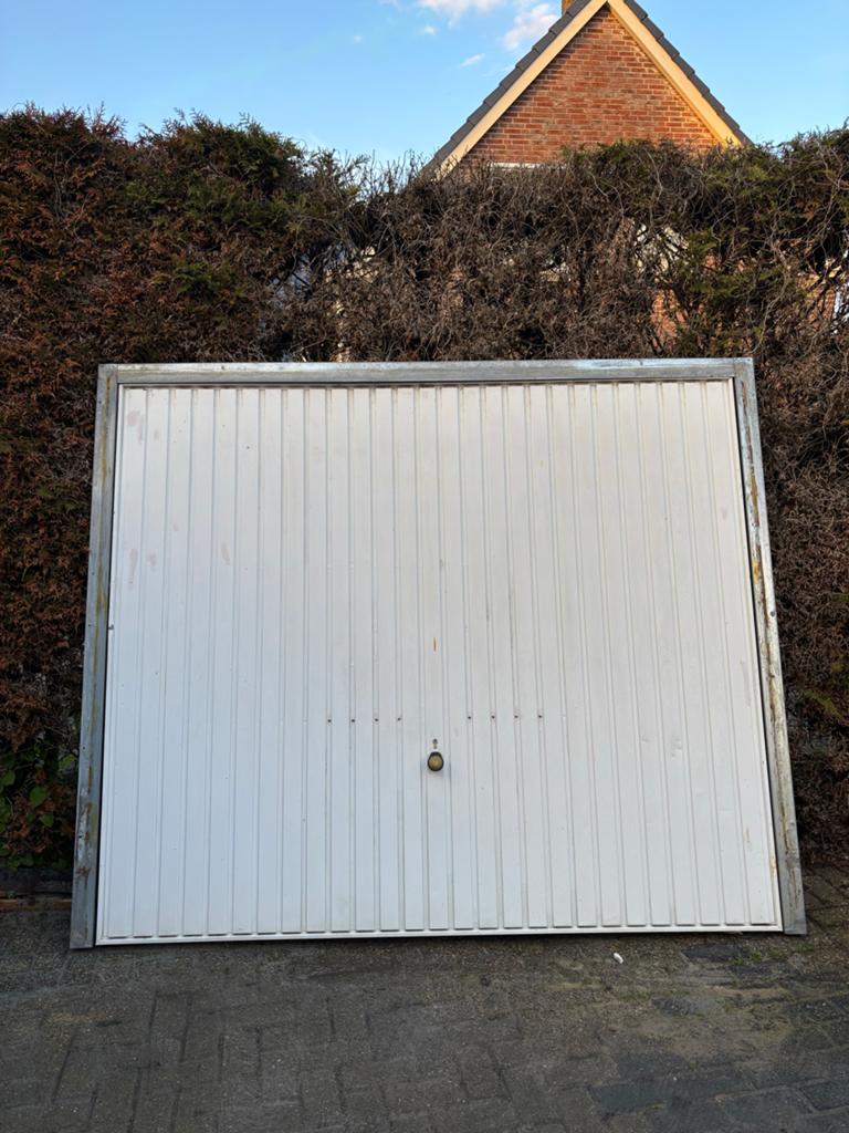 Hormann Garagedeur - Wit, Gebruikt, Ophalen, Gebruikt, 80 tot 100 cm, Garagedeur