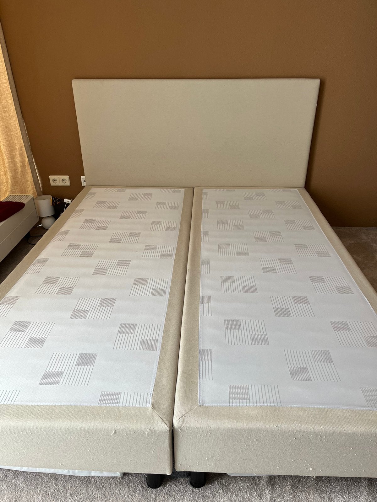 Boxspring wehkamp 160x200, Huis en Inrichting, Ophalen, Gebruikt, Tweepersoons, 160 cm