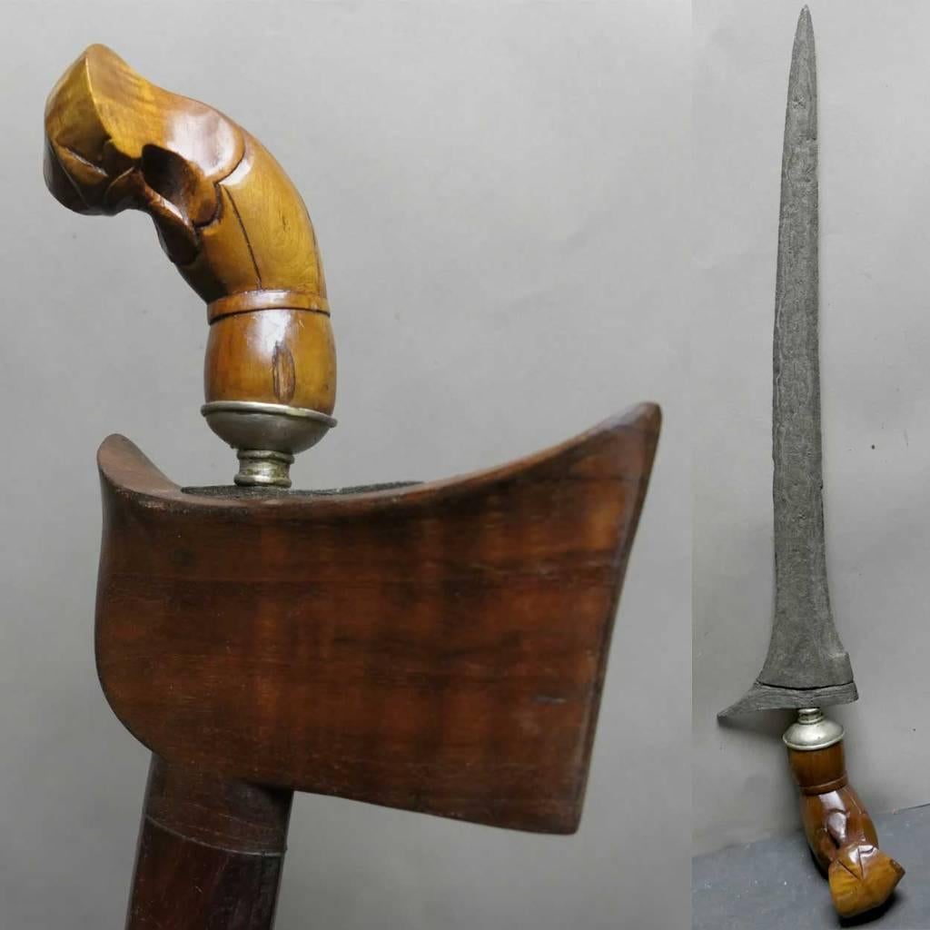 Keris Bugis SK1 Buginese kris Celebes Sulawesi Indonesie, Antiek en Kunst, Kunst | Niet-Westerse kunst, Ophalen of Verzenden