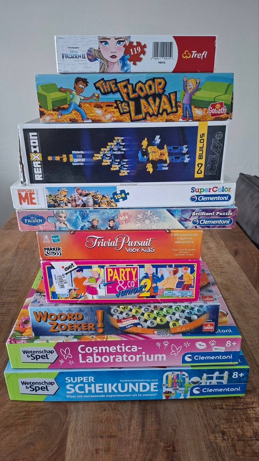 Pakket spellen en puzzels, gratis op te halen, Ophalen, Gebruikt, Jongen of Meisje