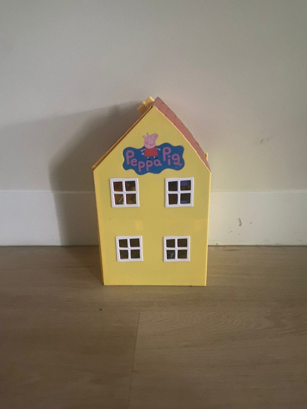 Peppa Pig Speelhuis met Meubels en Figuren, Ophalen of Verzenden