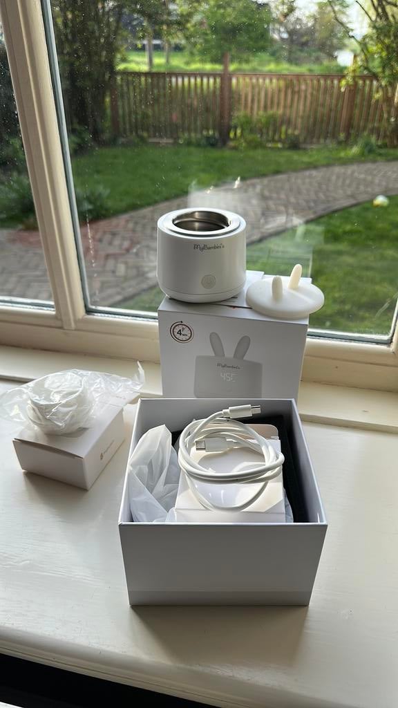 My Bambini’s flessenwarmer zgan, Ophalen of Verzenden, Zo goed als nieuw, Afzuiger