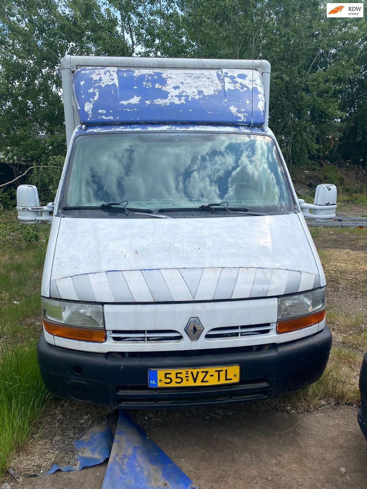 Renault Master T35 2.5dCi L3H2, Bakwagen met laadklep., Voorwielaandrijving, Stof, Gebruikt, Renault
