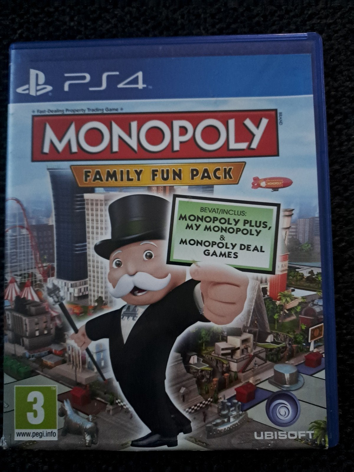 Monopoly Family Fun Pack PS4 -, Spelcomputers en Games, Games | Sony PlayStation 4, Zo goed als nieuw, Strategie en Constructie