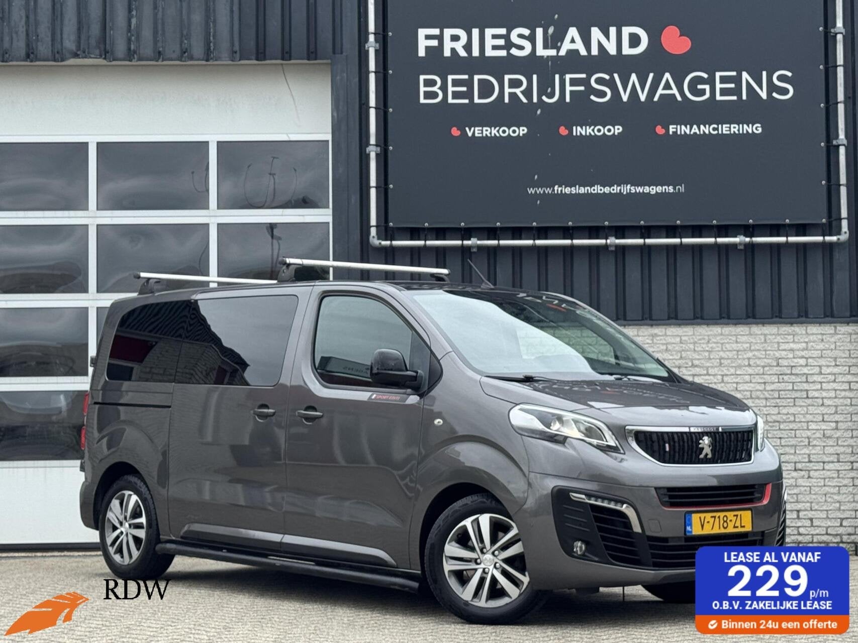 Peugeot Expert 227S 2.0 180pk Premium Pack Sport Carplay/Cam, Auto's, Gebruikt, 2000 kg, Bedrijf, Diesel