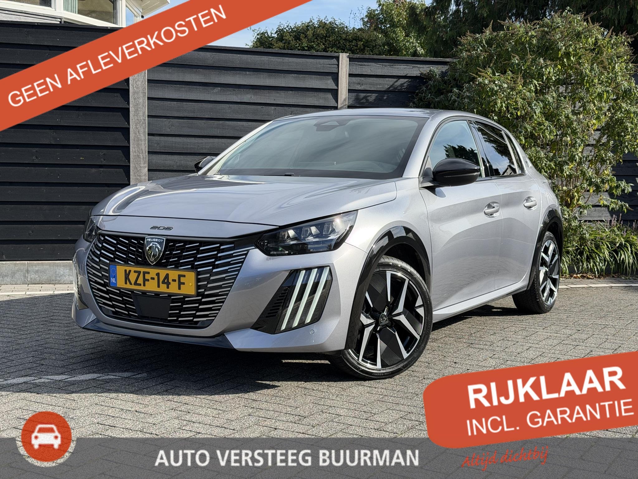 Peugeot 208 GT 1.2 Hybrid 145PK e-DCS6 Automaat Achteruitrij, 12 maanden, Gebruikt, 1199 cc, 1200 kg