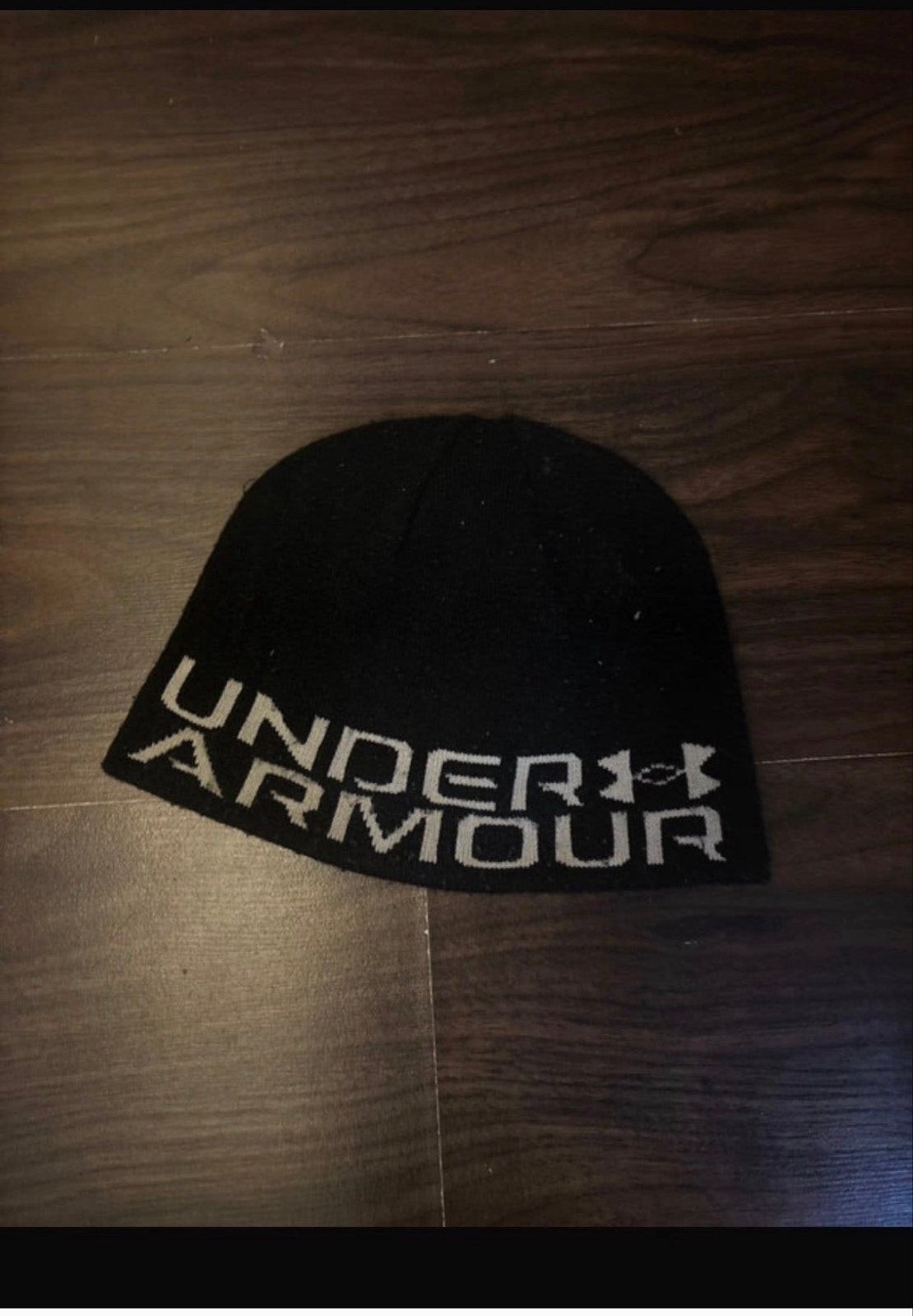Under Armour Muts - Zwart/Wit, Omkeerbaar, Kleding | Dames, Ophalen of Verzenden, Zo goed als nieuw, Muts