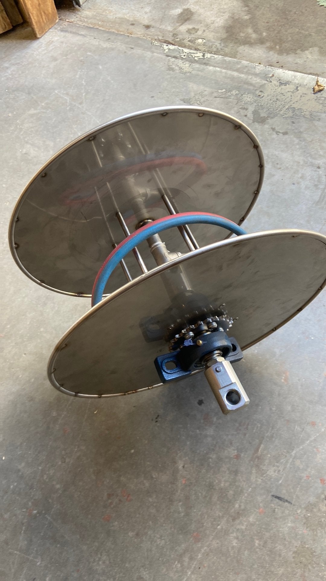Duo slang haspel, Doe-het-zelf en Verbouw, Gereedschap | Lasapparaten, Ophalen of Verzenden, Nieuw, 250 ampère of meer, Co2