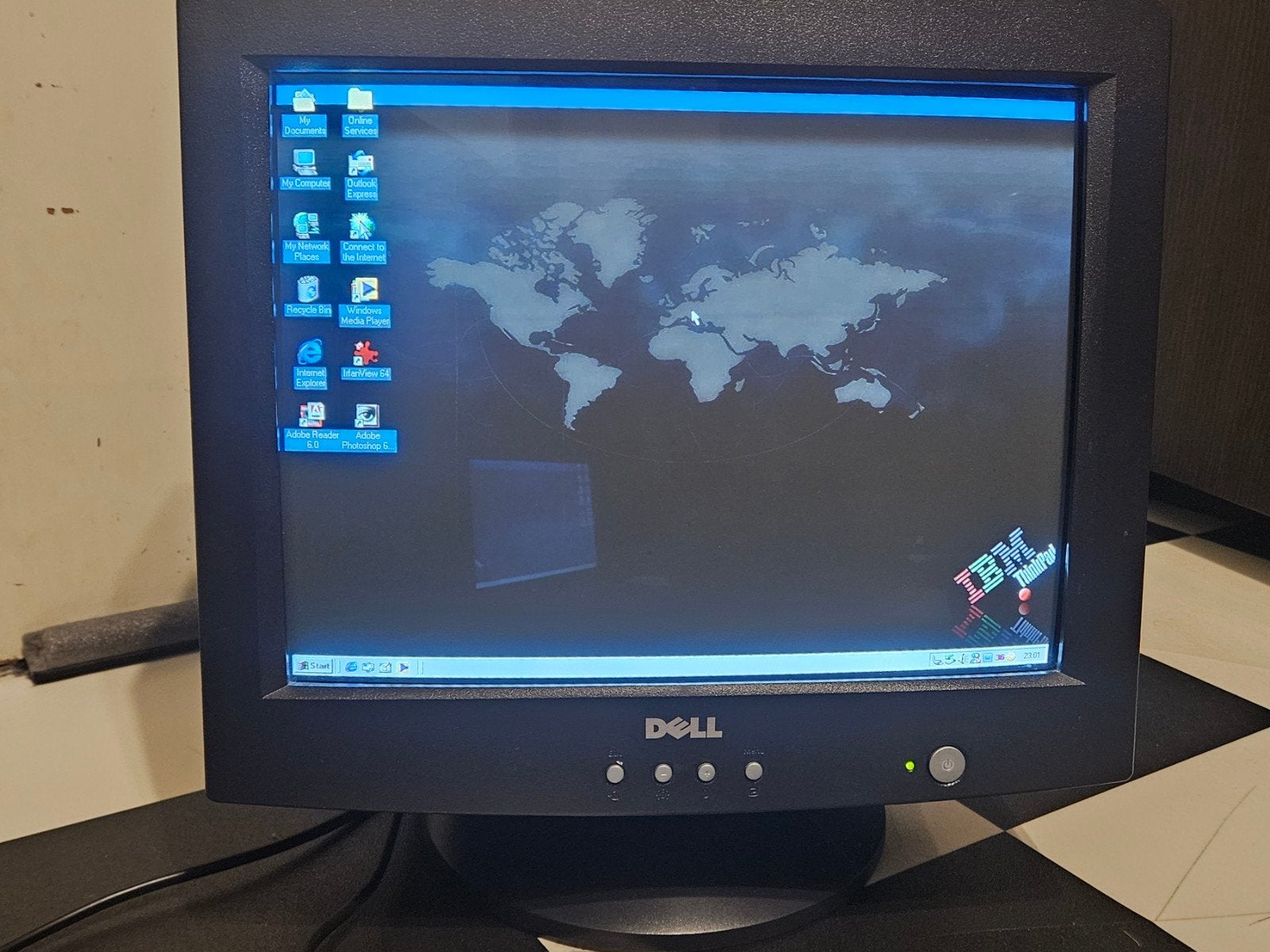 Dell E773s CRT Monitor - Werkend, Gebruikt, Dell, Overige typen, VGA