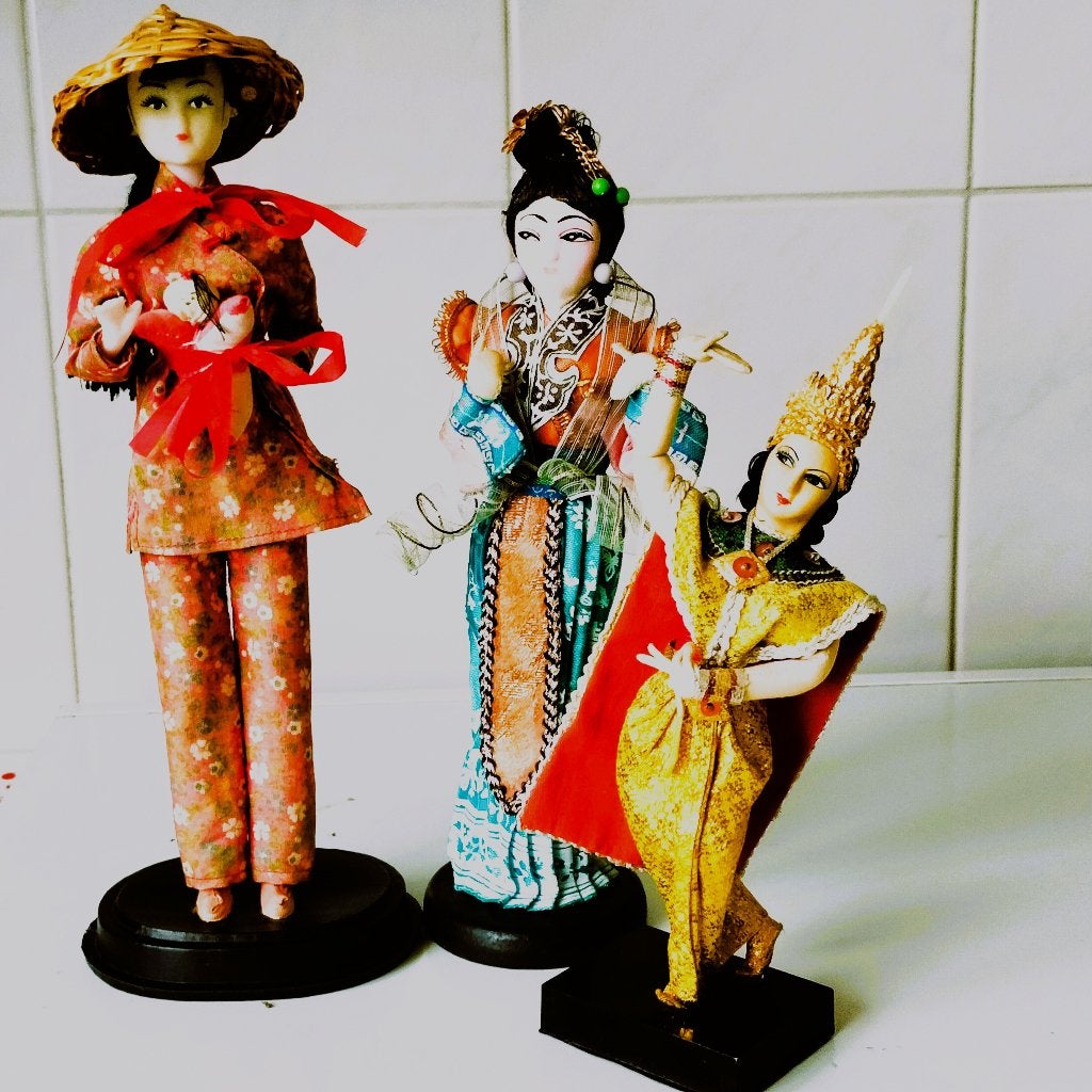 3 K.J Dolls uit de jaren '60 tot '90, Ophalen of Verzenden