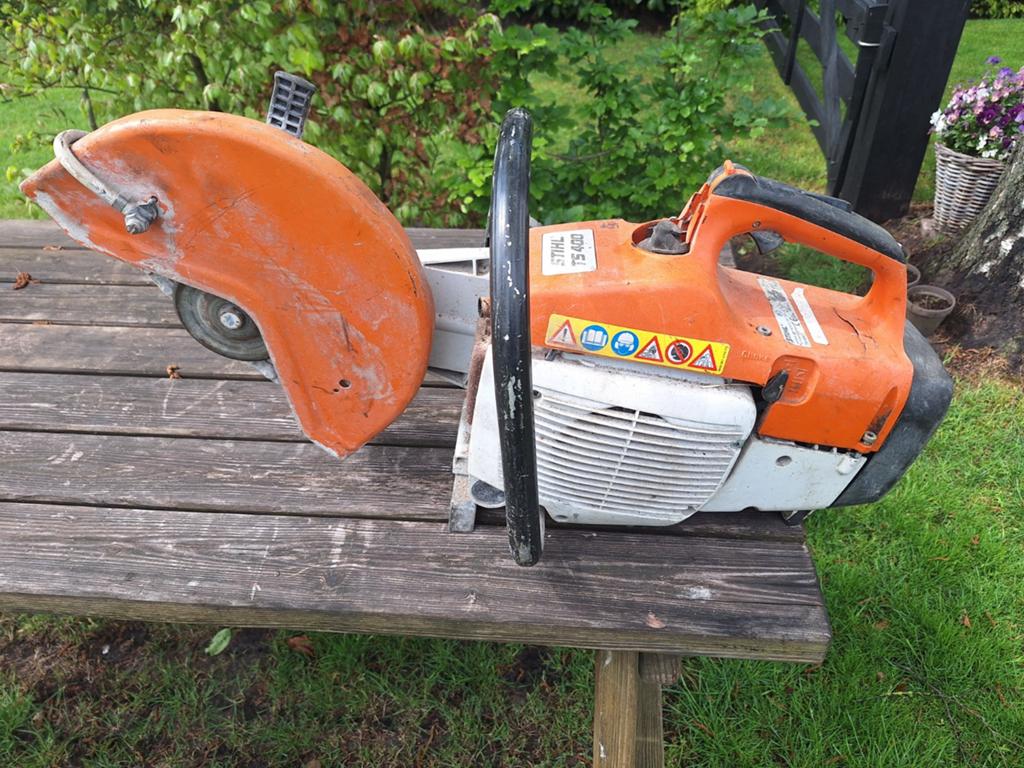 Stihl ms400 motorslijper, loop sloop, Ophalen, Gebruikt