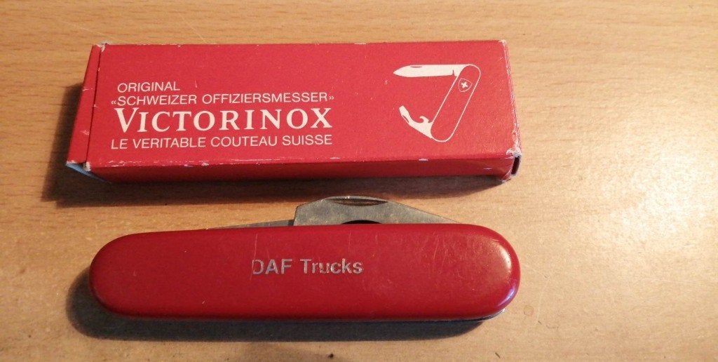 daf mes in doosje, Ophalen of Verzenden, Zo goed als nieuw, Overige typen