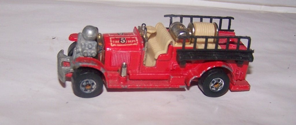 Model antieke brandweerwagen. Hot Wheels. Izgs., Ophalen of Verzenden, Zo goed als nieuw, Bus of Vrachtwagen