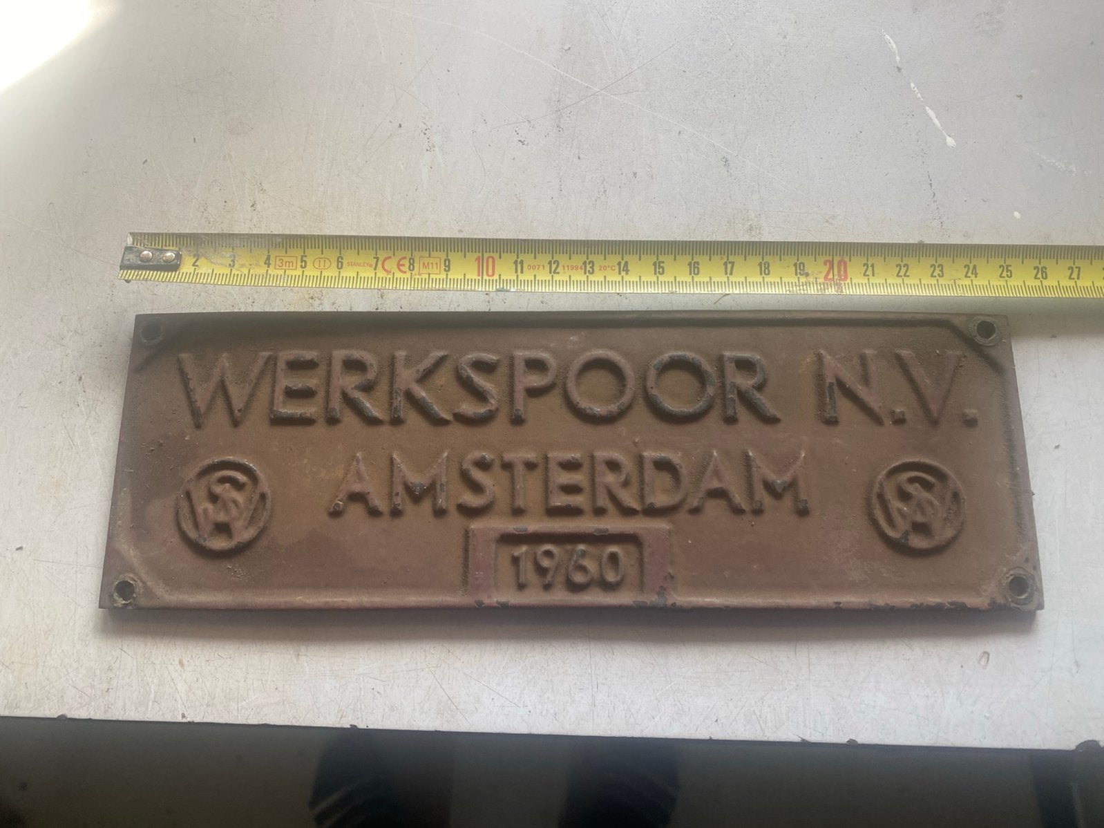 Ns werkspoor Amsterdam, Verzamelen, Spoorwegen en Tramwegen, Ophalen of Verzenden, Trein, Overige typen