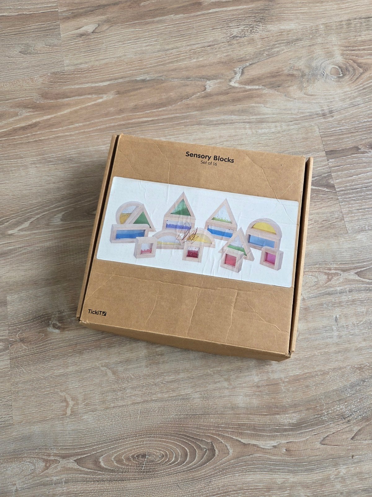 Sensory Blocks, Ophalen, Zo goed als nieuw
