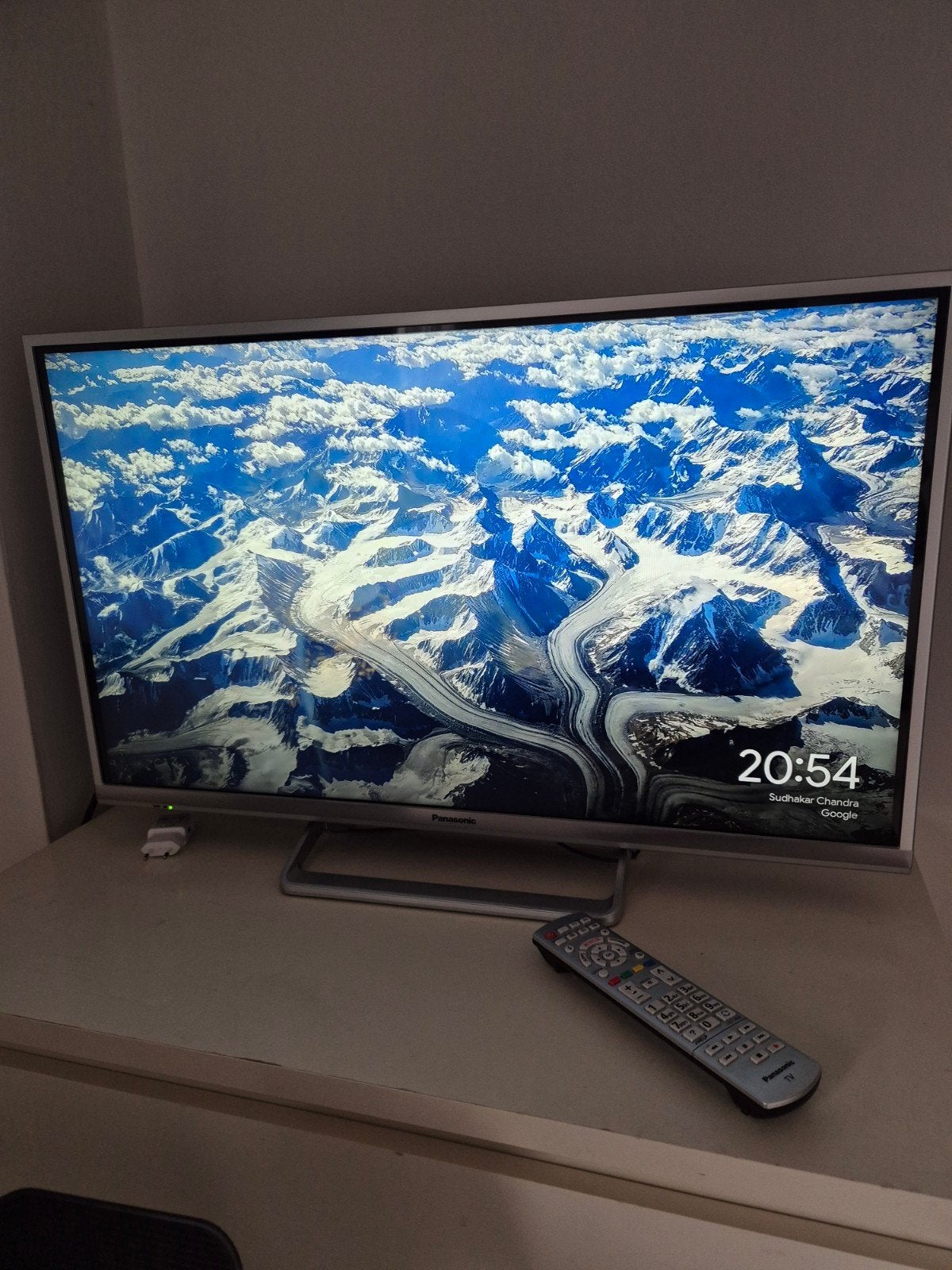 Panasonic 32 inch lcd tv, Ophalen, Zo goed als nieuw, 50 Hz, Panasonic