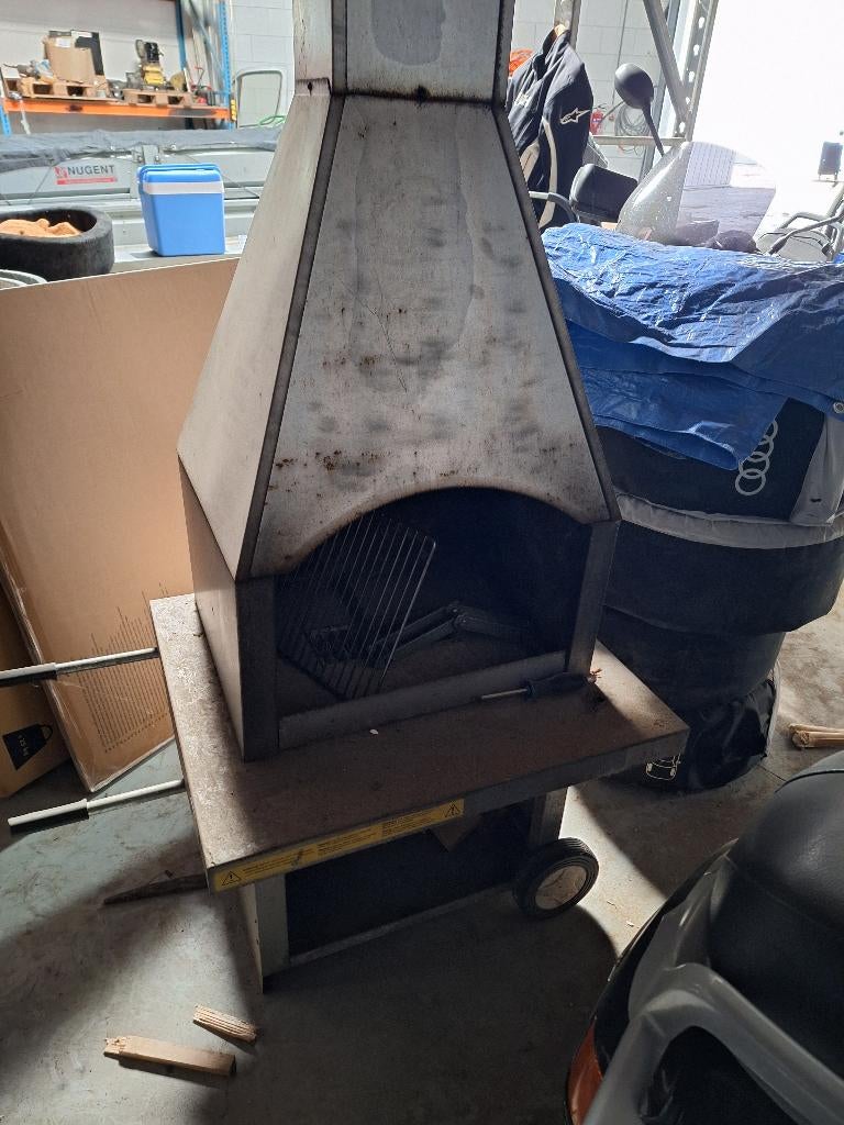 Tuinhaard/bbq, Ophalen, Gebruikt
