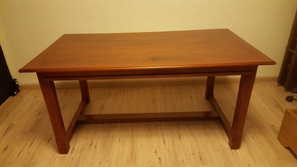 Eettafel Schuitema en Zonen, Huis en Inrichting, Ophalen, Gebruikt, 50 tot 100 cm, Vijf personen of meer