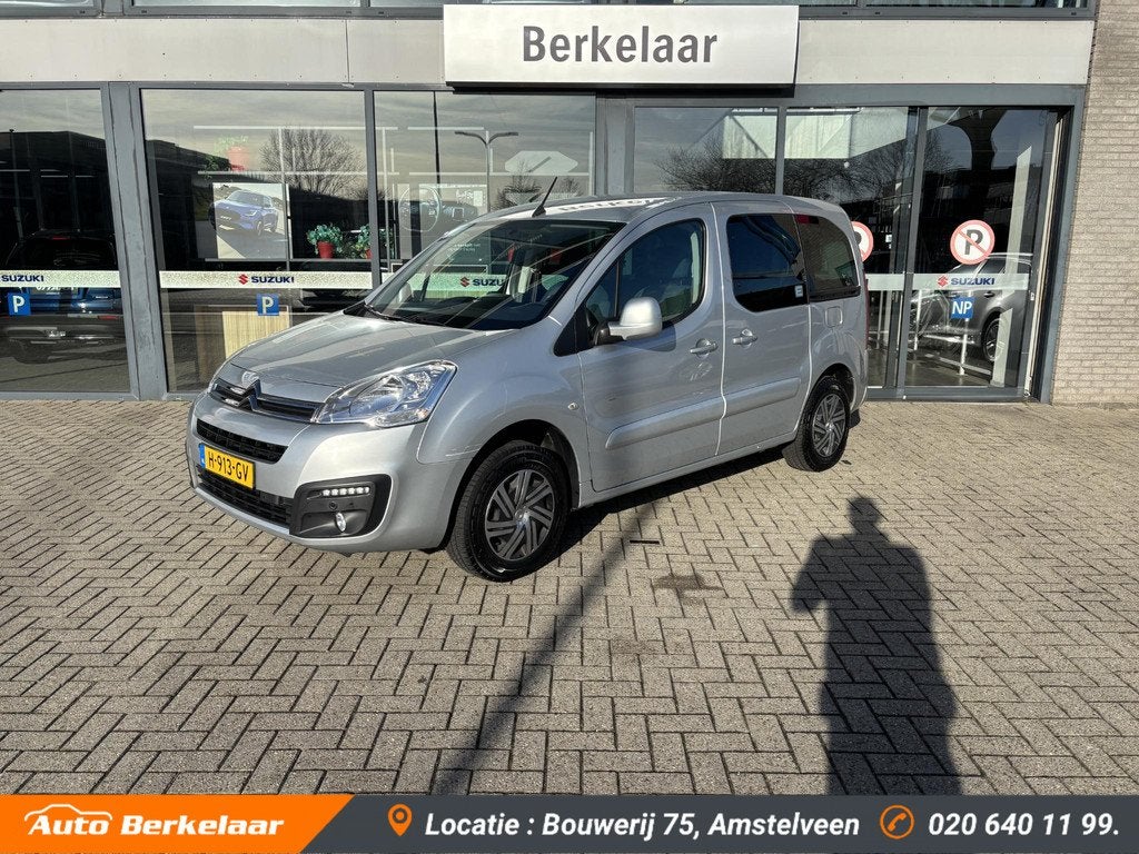 Citroen Berlingo E-Feel 23 kWh | Personen uitvoering | Achte, Auto's, Citroën, Stof, Gebruikt, Blauw, Zilver of Grijs