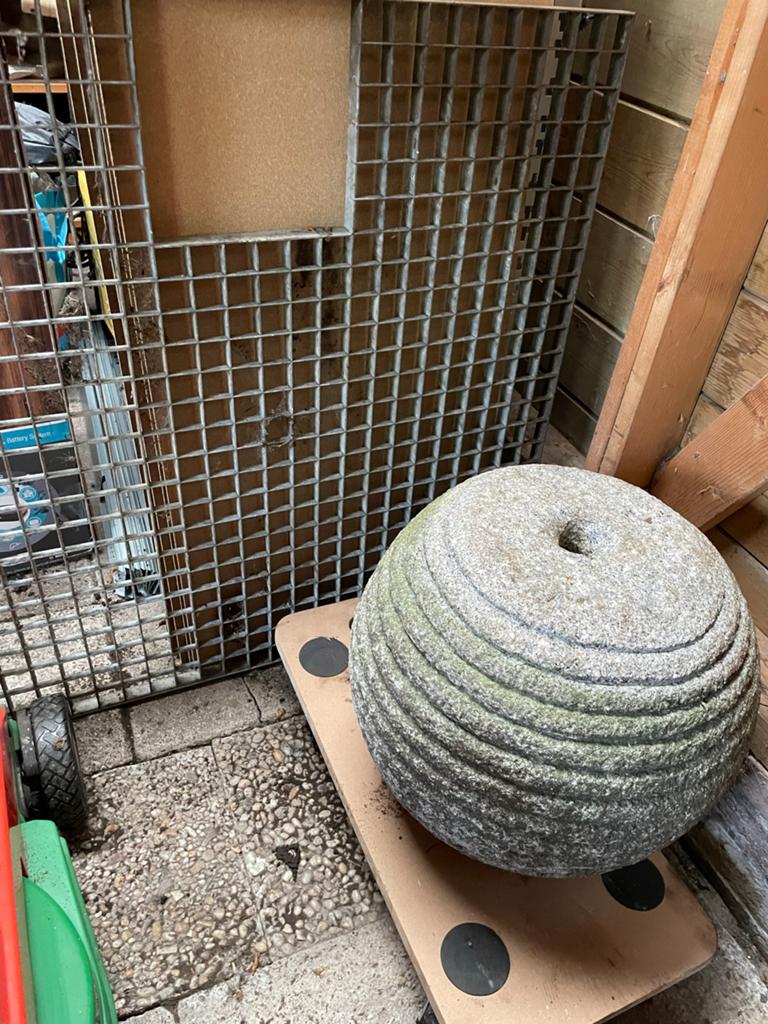 Tuinfontein bol met pomp en toebehoren, Tuin en Terras, Ophalen, Gebruikt, Waterornament