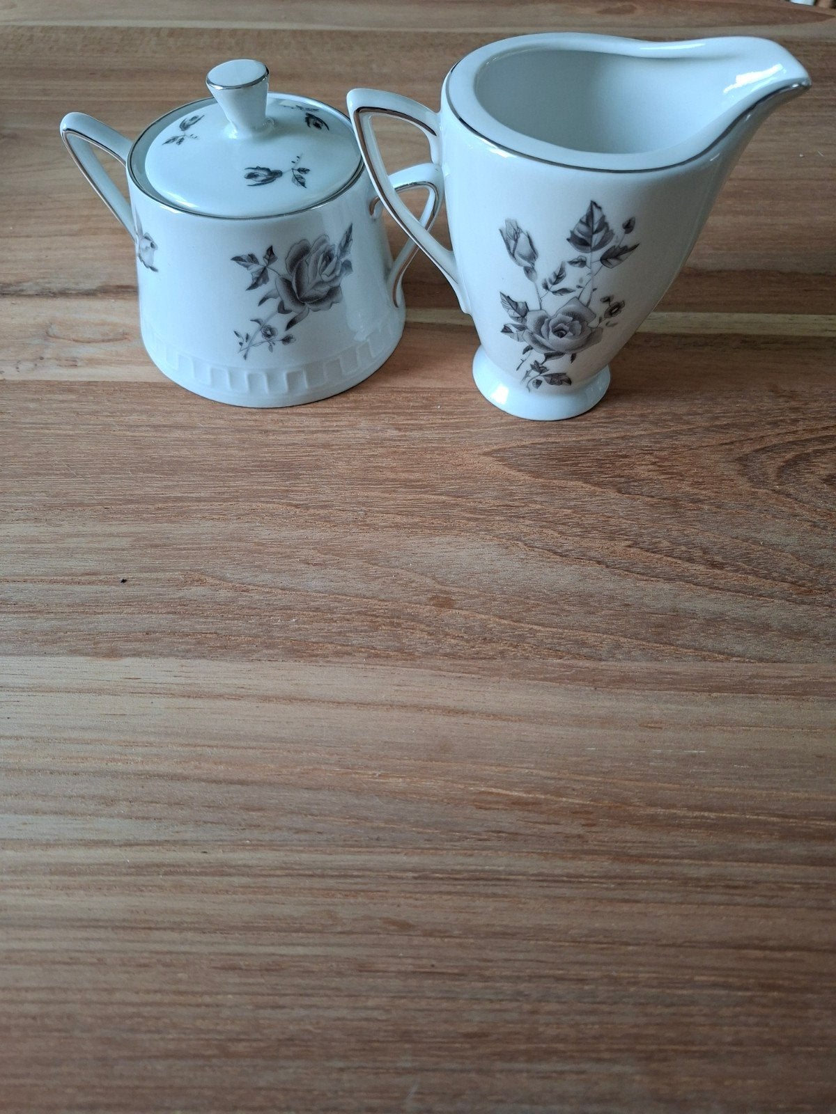 Wawel & Karolina Pools Porselein Melkkannetje en Suikerpot, Ophalen of Verzenden