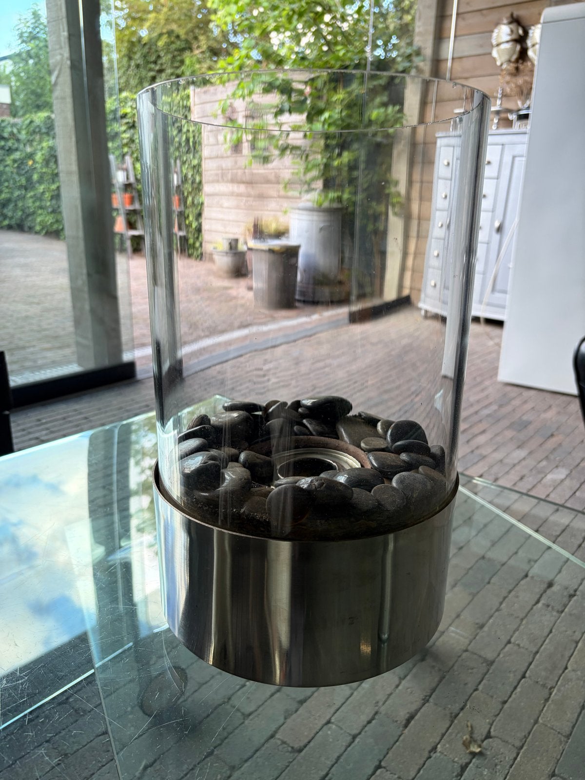 PRACHTIGE TAFEL/SFEER HAARD ( groot), Ophalen
