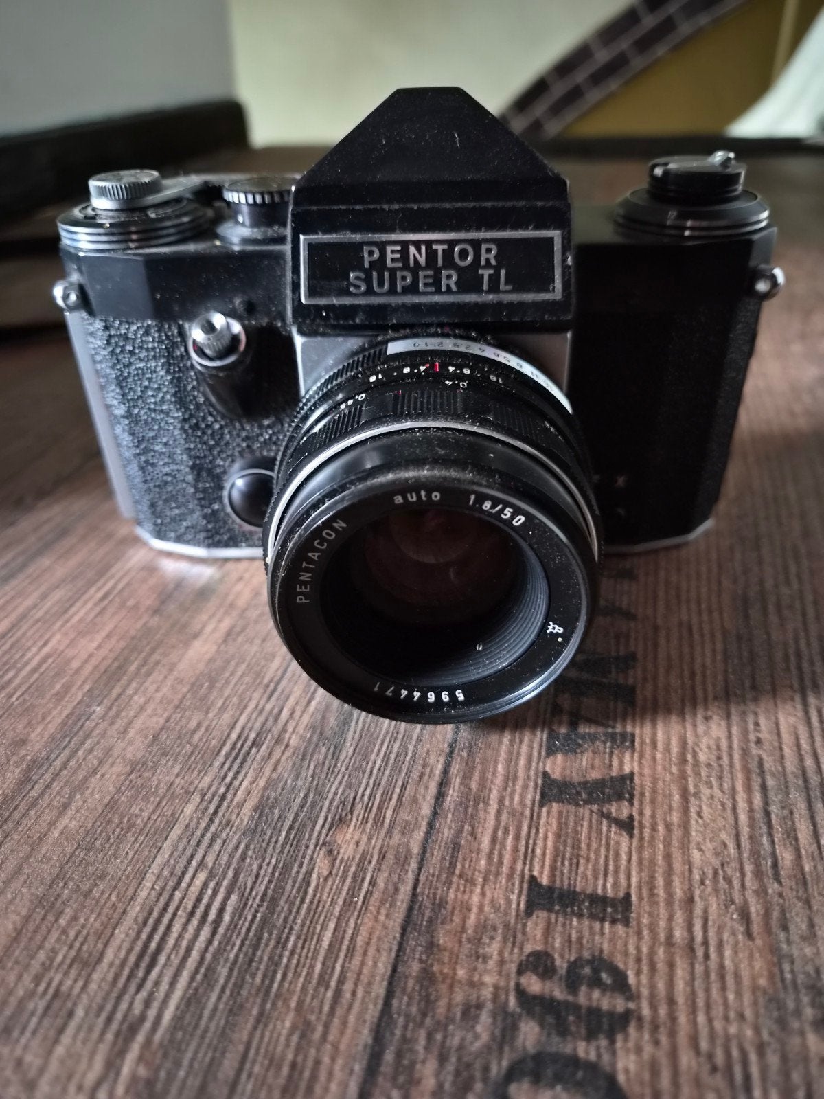 Pentor Super TL spiegelreflexcamera met Pentacon 1.8/50 lens, Ophalen of Verzenden