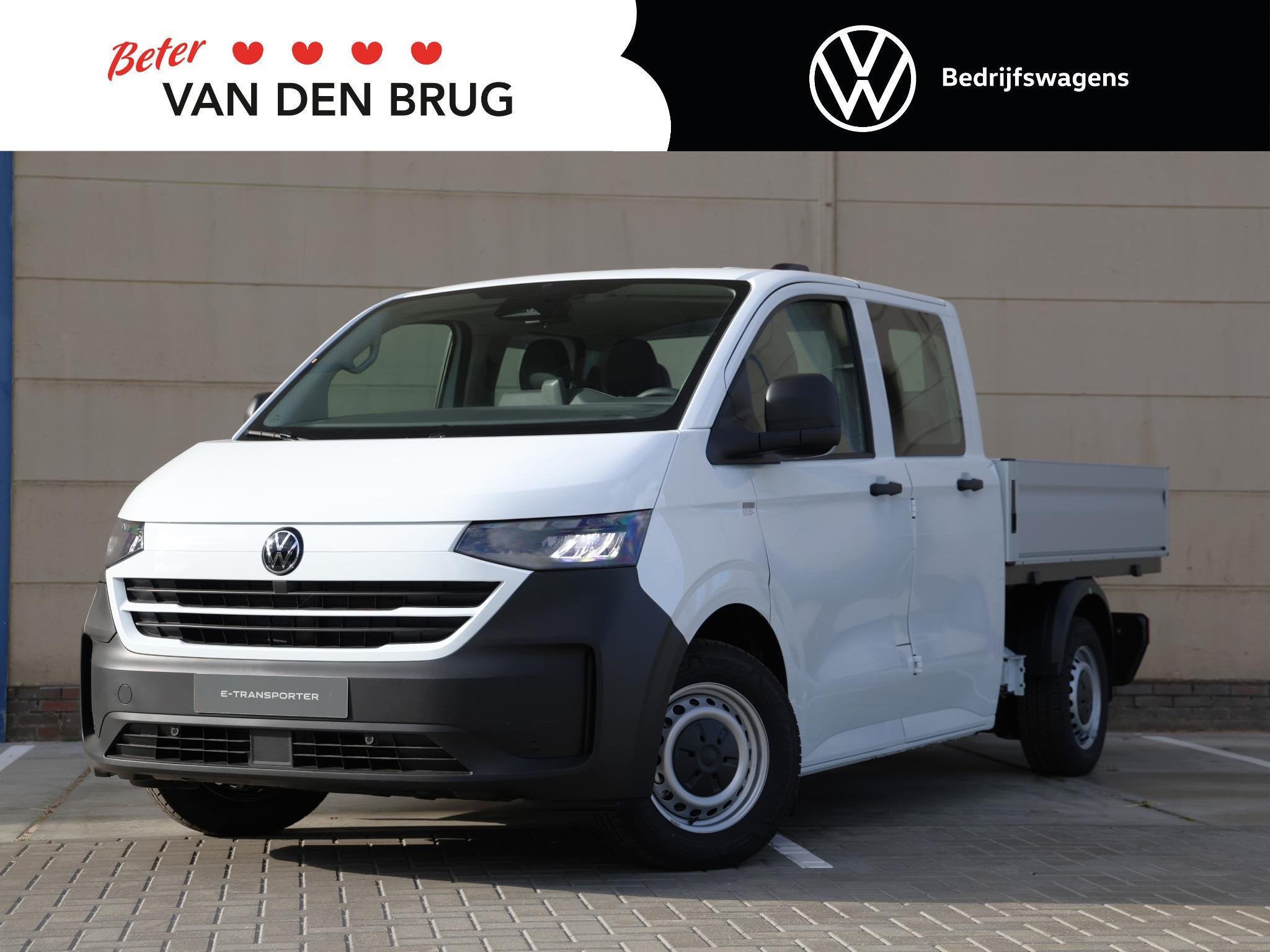 Volkswagen e-Tranporter Pick up Dubbele cabine L2 136PK 71 k