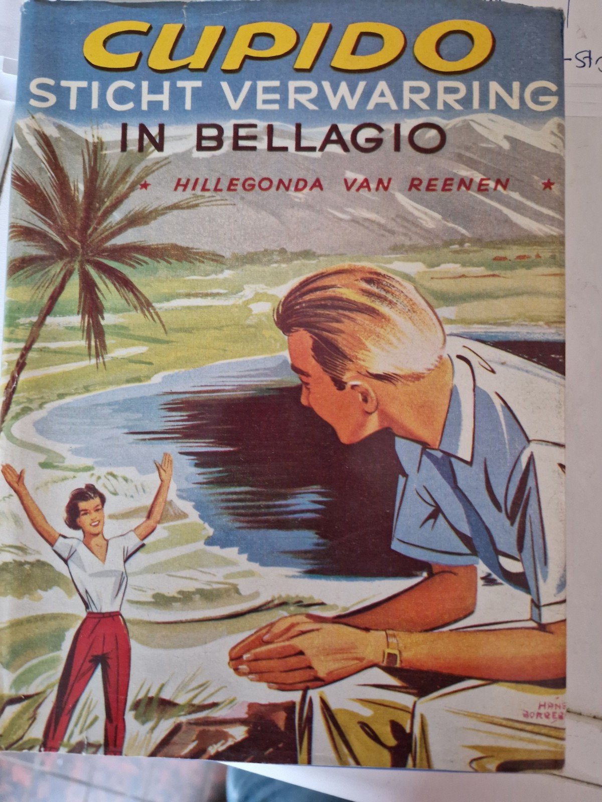 Cupido Sticht Verwarring in Bellagio - Hillegonda van Reenen, Boeken, Ophalen of Verzenden, Gelezen, Hillegonda van Reenen, Nederland