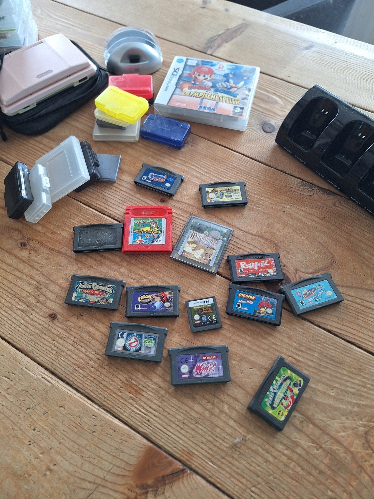 2 gameboys + spellen, Spelcomputers en Games, Spelcomputers | Nintendo Game Boy, Ophalen of Verzenden, Gebruikt, Game Boy Advance SP