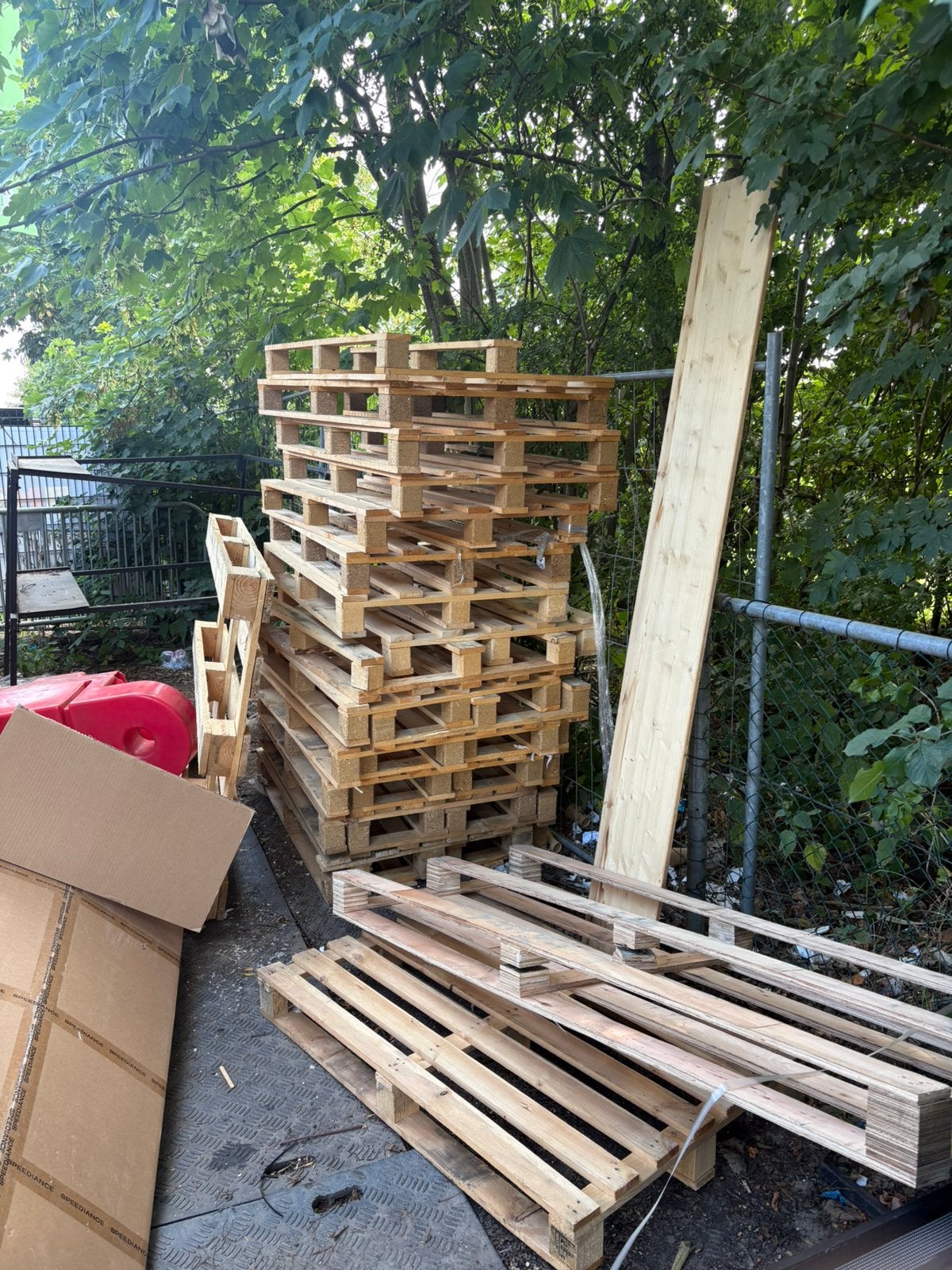 Pallets, Tuin en Terras, Minder dan 3 m³, Ophalen