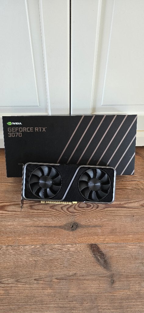 Garantie! ~ NVidia GeForce RTX 3070 Founders Edition, Computers en Software, Videokaarten, GDDR6, PCI-Express 4, Refurbished, Ophalen of Verzenden