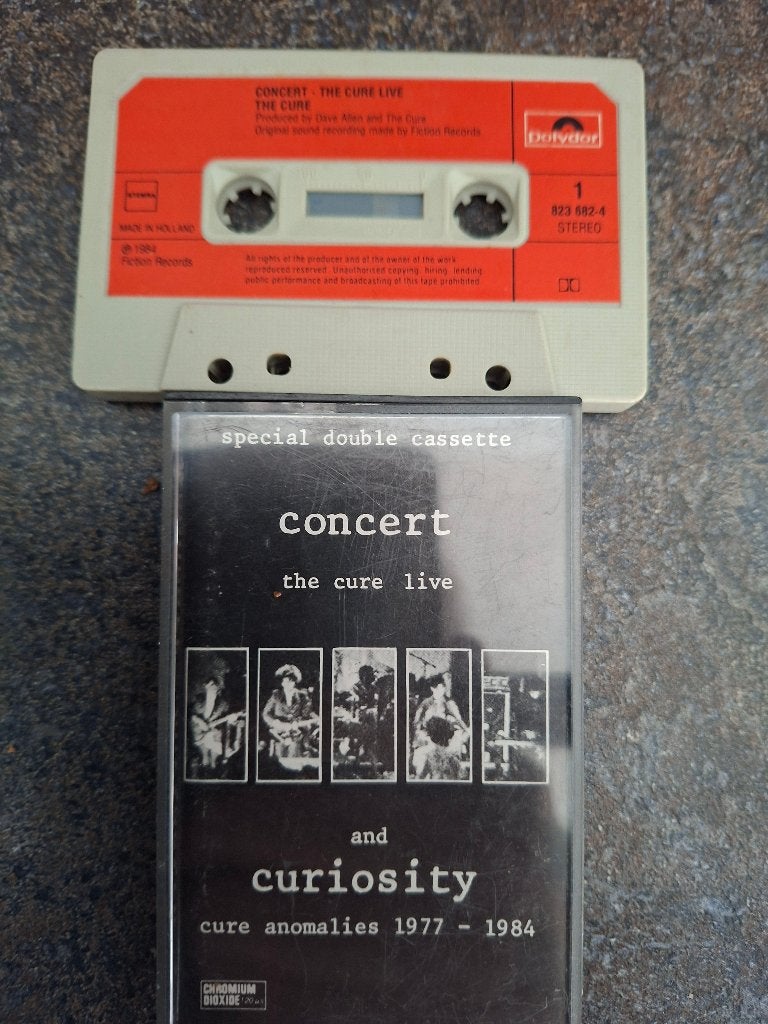 cassette The cure Live 1984, Overige genres, 1 bandje, Ophalen of Verzenden, Zo goed als nieuw